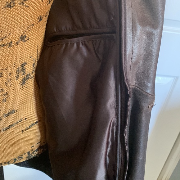 Thinsulate GENUINE LEATHER heavy jacket fully lined vintage 80’s - Picture 16 of 16